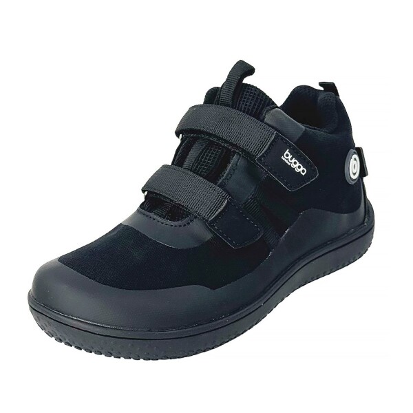 Dětské celoroční barefootové boty s membránou BUGGA OSCAR Black B00191-10 - 31