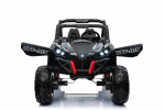 Mamido Elektrické autíčko Buggy SuperStar 4x4 lakované Black Carbon