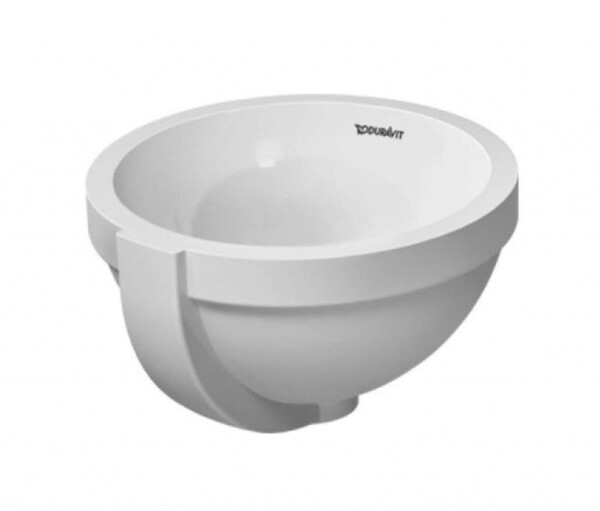 DURAVIT - Architec Umyvadlo vestavné, průměr 28 cm, s přepadem, bílá 0319270000