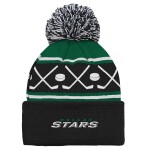 Outerstuff Dětská Zimní Čepice Dallas Stars Face-Off Cuff Pom