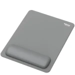 Fellowes BREYTA XL šedá / Podložka pod myš a zápěstí / silikonová výplň / Microban / 280 × 210 mm