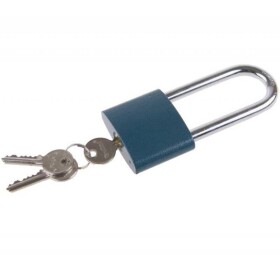 Zámek visací ocelový, 25 mm, prodloužený