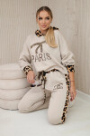 Set Paris Sweatshirt + Hose béžový UNI