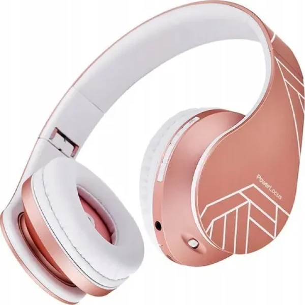PowerLocus P2 Rose Gold / Bezdrátová sluchátka do uší (pwl-p2-rosegoldlines)