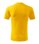 Classic tričko unisex žlutá 3XL