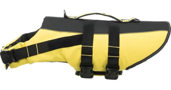 Trixie Life Vest žluto-černá / Plovací vesta pro psy / XL / 60-96 cm / do 45 kg (G14-30129)
