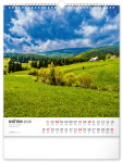 Nástěnný kalendář 2026 NOTIQUE - Krkonoše, 30 x 34 cm