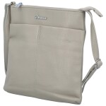 Praktická dámská koženková crossbody Alice, šedá