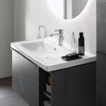 DURAVIT - D-Neo Nábytkové umyvadlo 800x480 mm, 1 otvor pro baterii vlevo, bílá 2369800000