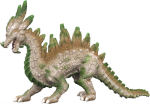 Mýtický drak - Skalní