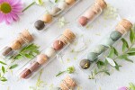 Blossombs Dárková sada semínek divokých květin Mother's day Medium – 9 ks, růžová barva, krémová barva, přírodní barva