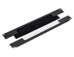 Triton RAB-ZP-X02-A3 / Průchozí panel 19" 2U / rozdělený horizontálně / kartáčový / otvor 350x55 mm / černá (RAB-ZP-X02-A3)