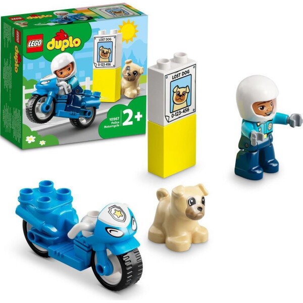 LEGO® DUPLO® 10967 Policejní motorka