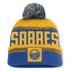Fanatics Pánská zimní čepice Buffalo Sabres NHL Thrive Cuffed Pom Beanie