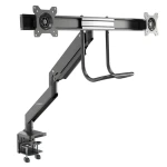 StarTech Heavy-Duty černá / Držák pro dva monitory / 17-32" / Synchronizovaná výška / Nosnost 16 kg / Ocel (ARMSLMBARDUO)