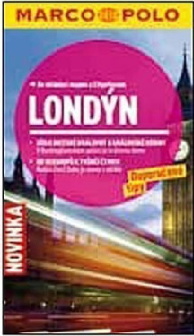 Londýn - Průvodce se skládací mapou - Kathleen Becker