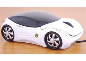 Acutake Extreme Racing Mouse W1 bílá / Optická myš / 1000 dpi / USB (ACU-ERM-W1)