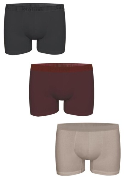 Pánské boxerky John Frank JF3BMODNA07 3 PACK