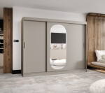 Šatní skříň Abi Royal Rozměry: 150 cm, Barva korpusu + barva dveří: Černá + Černá