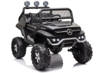 Mamido Dětské elektrické autíčko Mercedes-Benz Unimog S 4x4 černé