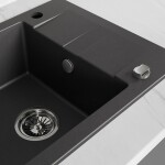 Kuchinox - SHIRE granitový dřez 1-kom s odkapávačem SBS_713Y