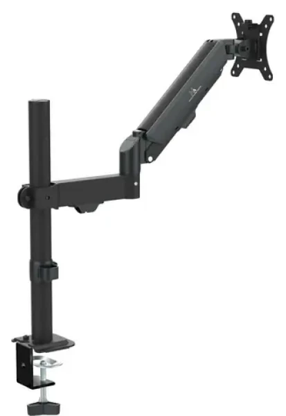 Maclean MC-135 černá / Stolní držák monitoru / 17-32" / VESA 75x75-100x100 / nosnost 10 kg / plynová vzpěra (3)