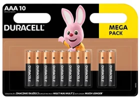 Duracell Basic AAA / Baterie / alkalická / 1,5 V / 10 ks (42328)