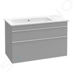 VILLEROY & BOCH - Venticello Umyvadlo nábytkové 1000x500 mm, s přepadem, bez otvoru pro baterii, alpská bílá 4134L301