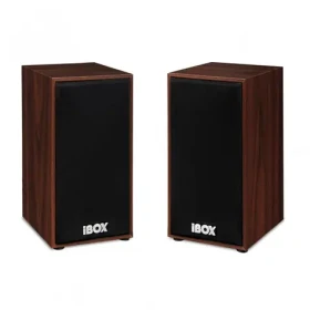IBox IGLSP1 dřevo / Reproduktor / 2.0 / 10W / rozměry 147x74x95 mm (MULIBOGLO0034)