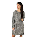 HOSH Mikinové šaty DREAM Velikost: UNI, Barva: Šedá