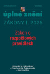 Aktualizace I/4 2025 Zákon o rozpočtových pravidlech