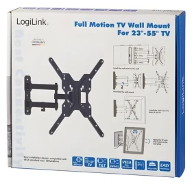 LogiLink BP0016 černá / Držák TV / VESA / 23" až 55" / do 30 kg (BP0016)