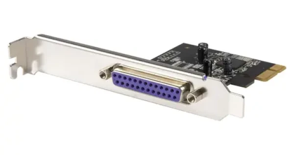 StarTech radič paralelního portu PCIe / Rozšiřující karta / PCI Express / 1x Parallel Port / čipset OXPCIe952 (PEX1P2)