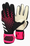 SPORT Brankářské rukavice Predator GL LGE HN7993 Černá s růžovou - Adidas černá s růžovou 7