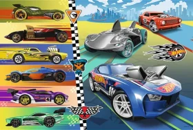 Trefl - Puzzle - Autíčka Hot Wheels MAXI