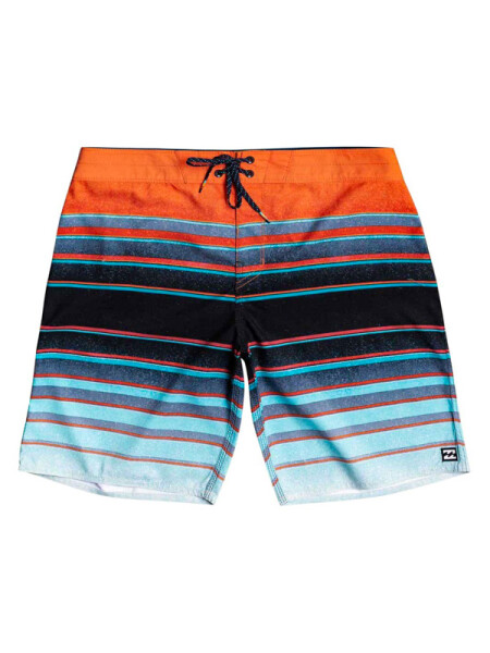 Billabong ALL DAY STRIPES OG AQUA pánské koupací kraťasy - 32