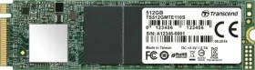 Transcend MTE110S 512GB / M.2 2280 Gen 3 / RW: 1700/900 MBps / IOPS: 160K/140K / MTBF 1.0mh / 5y (TS512GMTE110S)