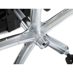 Kancelářské křeslo, houpací mechanismus, černá ekokůže, KA-F1385 BK