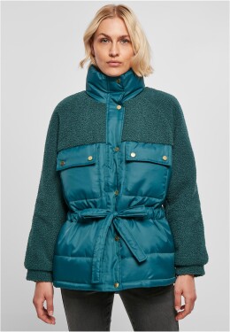 Dámský jaspis Sherpa Mix Puffer Jacket