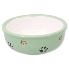 Magic Cat Miska keramická kočicí tlapka zelená 13x5cm 330ml (453-80922)
