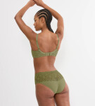 Dámská podprsenka Amourette N01 - GREEN - zelená 7855 - TRIUMPH Olive Gold 80C