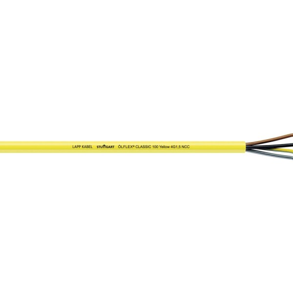LAPP ÖLFLEX® CLASSIC 100 YELLOW 104053/500 řídicí kabel 5 G 2.5 mm², 500 m, žlutá