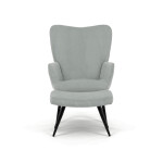 Relaxační křeslo, modrá, manšestrová látka, AK-L7285 BLUE6