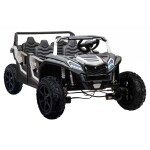 Mamido Elektrické autíčko Buggy ATV RACING UTV2000 čtyřmístné bílé