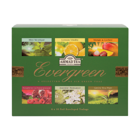 Ahmad Tea | Evergreen | 60 alu sáčků Dárkové balení
