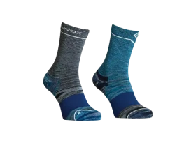 Ortovox Alpine Mid pánské ponožky Blue Nunatak vel. 42-44