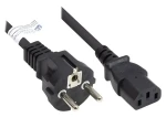 Good Connections černý / Napájecí kabel / Schuko - C13 / 1,5 m (P0030-S015)