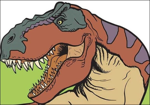 Dinosauři - Moje omalovánky