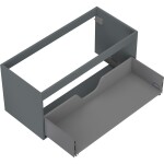 MEXEN - Box-A skříňka pro umyvadlo 100, 1 šuplík, grafit mat 91AX0-1000-470-1-66