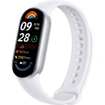 Xiaomi Smart Band 9 stříbrná / Fitness náramek / 1.62" AMOLED / 192x490 / 5ATM / BT (6941812775745)